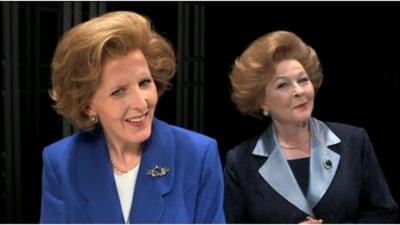 Actors in Handbagged play