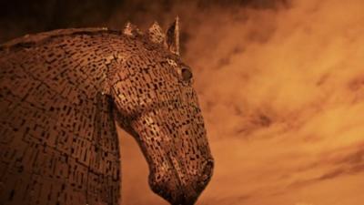 The Kelpies horse sculpture