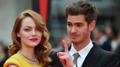 Emma Stone and Andrew Garfield