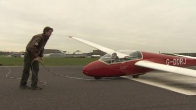 Gliding club in Lasham