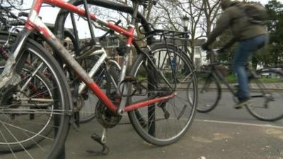 Bicycles in Oxford