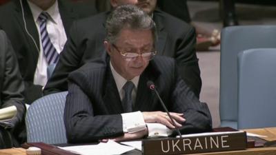 Ukrainian ambassador to the UN Yuriy Sergeyev