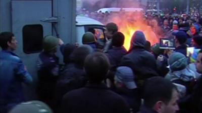 Ukraine clashes