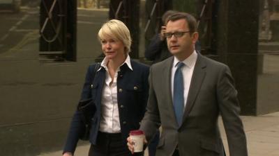 Andy Coulson arrives at court