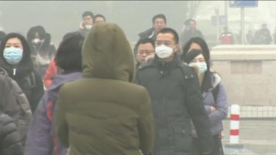 People wearing face masks