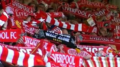 Memorial service at Anfield to mark 25 years since the Hillsborough disaster