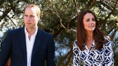 The Duke and Duchess of Cambridge in the Blue Mountains