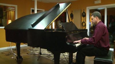 Joe Ierardi playing a piano