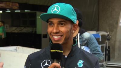 Chinese Grand Prix: Lewis Hamilton says this is the best Easter ever