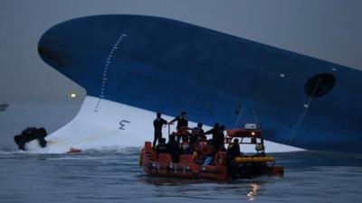 Maritime police search for missing passengers