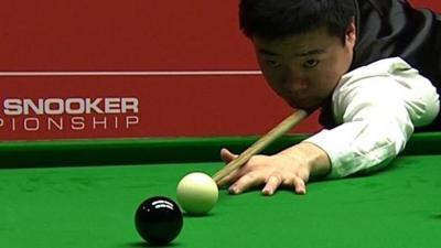 World Championships 2014: Ding Junhui makes 136 break