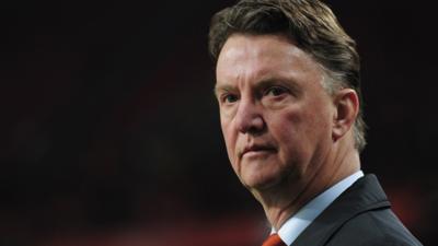 Netherlands coach Louis Van Gaal