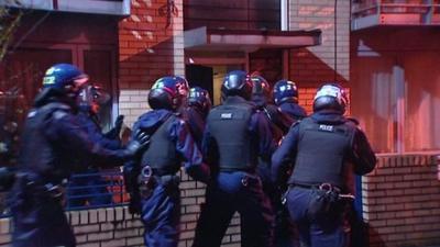 Met Police raid