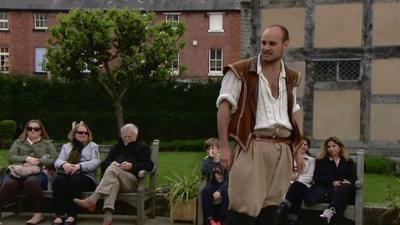 Shakespeare production in Stratford-upon-Avon