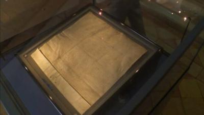 The Magna Carta in Bury St Edmunds