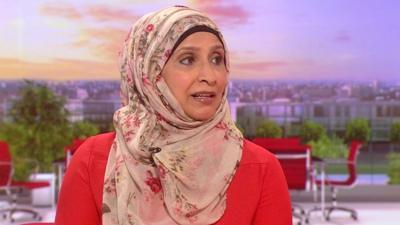 Mussurut Zia from the Muslim Women's Network UK