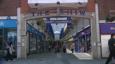 Bridgend shopping centre