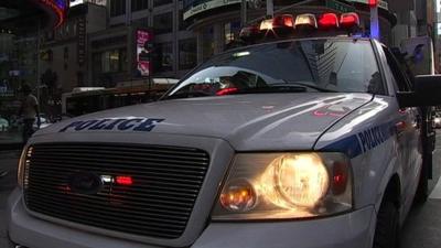 A NYPD police car