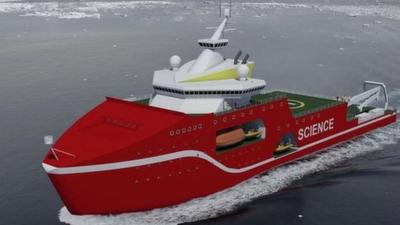 Artist's impression of new polar ship