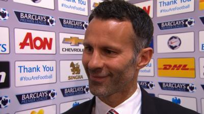 Manchester United interim manager Ryan Giggs