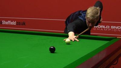 Neil Robertson's 'magnificent' 137 break at the Crucible