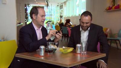 Rory Cellan-Jones gets to grips with the new payment app
