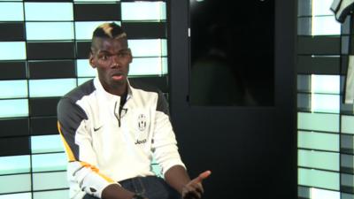 Juventus' Paul Pogba accuses former club Manchester United of "disrespect".