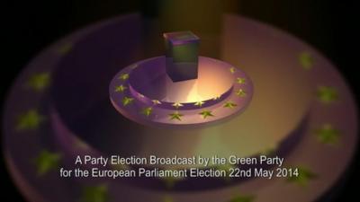 Party election broadcast graphic