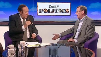 Andrew Neil and Lord Trimble