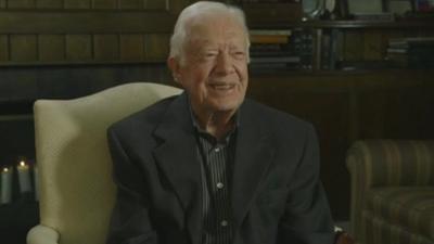 Former US President Jimmy Carter