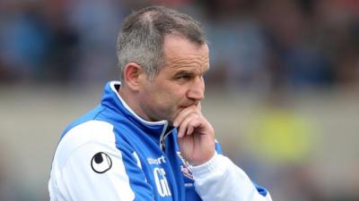 Ballymena United manager Glenn Ferguson