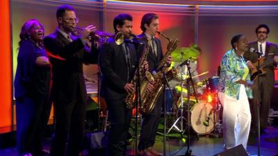 Sharon Jones and the Dap-Kings on The Marr Show