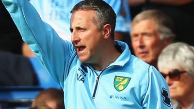 Norwich were outstanding says manager Neil Adams