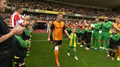 Jody Craddock steps out at Molineux