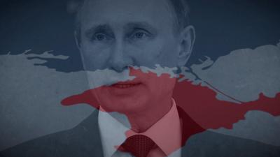 President Putin and Crimea illustration