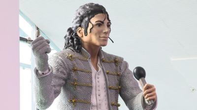 Fulham's Michael Jackson statue is given a new home at the National Football Museum in Manchester.