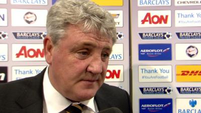 Hull City manager Steve Bruce