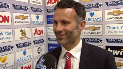 Manchester United interim player-manager Ryan Giggs