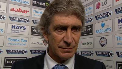 Manuel Pellegrini - Now Manchester City can talk about winning the title