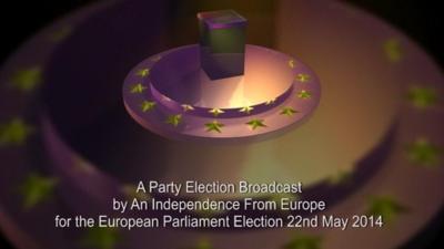 An Independence from Europe party broadcast for the 2014 European Parliament elections