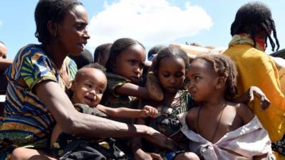 Refugees in Yaloke, CAR