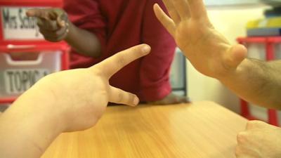 Rock paper scissors