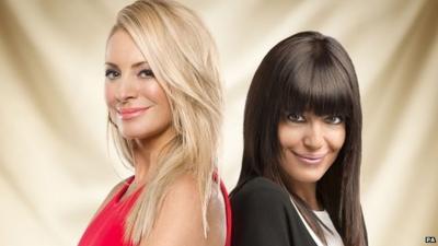 Tess Daly and Claudia Winkleman