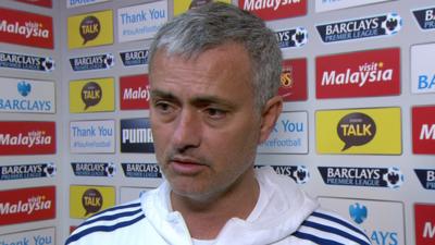 Cardiff 1-2 Chelsea: Jose Mourinho says players fit for World Cup