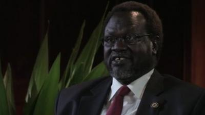 South Sudan rebel leader, Riek Machar