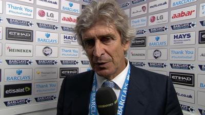 Manchester City boss Manuel Pellegrini