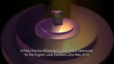 Party election graphic