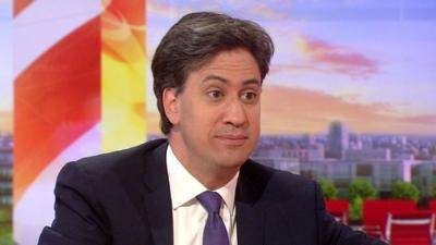 Labour leader Ed Miliband