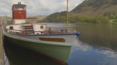 Lady of the Lake steamer