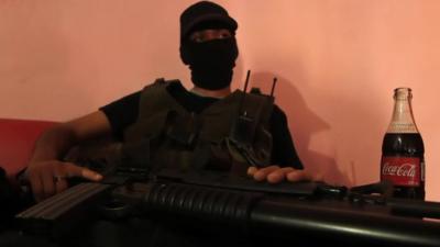 Mexican drug cartel gunman